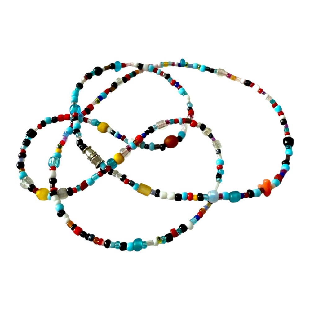 Handmade Colorful Beaded Necklace
